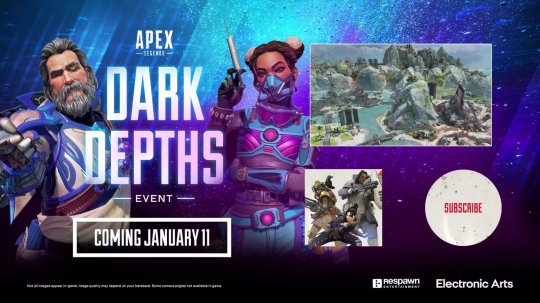 《Apex英雄》黑暗深渊活动预告片公布 1月12日正式上线