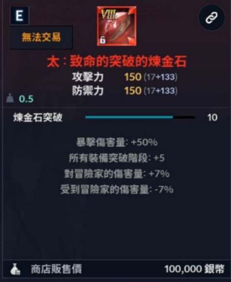 黑色沙漠手游炼金石选哪个?黑色沙漠手游炼金石选择推荐