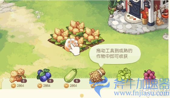 奥比岛手游怎么收菜 怎么收农作物