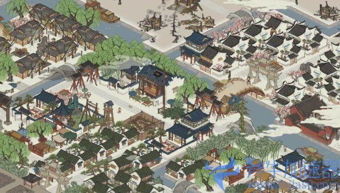 江南百景图不要相信淘气的东风怎么连线?不要相信淘气的东风连线步骤(江南百景图桃花村)