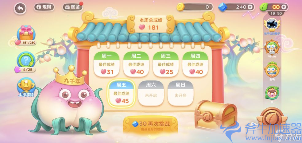 《保卫萝卜4》西游周赛周五通关攻略