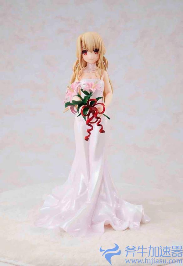 绝美白花嫁！《魔法少女伊莉雅》伊莉雅婚纱手办开订