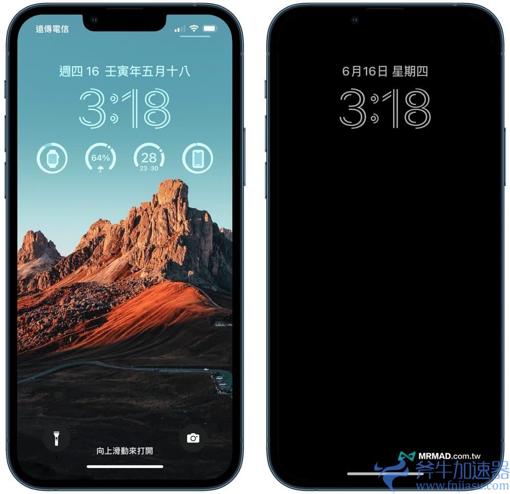 iPhone  14 Pro  随显屏幕功能效果遭iOS  16 内部文件提前曝光