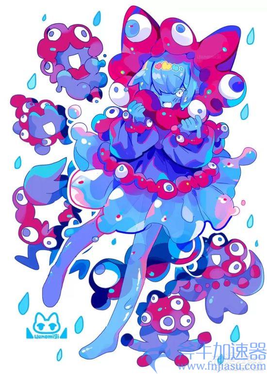 大阪世博会吉祥物二创超火爆 邪神变美少女有点怪(大阪世博会吉祥物脉脉)