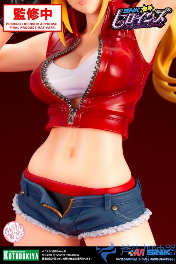 元气金发美女！《SNK女格斗家大乱斗》女版特瑞手办
