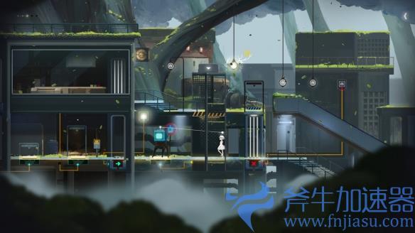 少女用光重建城市!手绘风平台解谜游戏《落叶城》公布