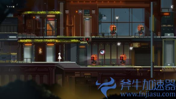 少女用光重建城市!手绘风平台解谜游戏《落叶城》公布
