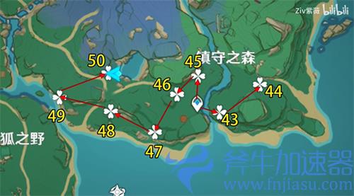 原神绯樱绣球采集路线推荐 2022最新分布图一览