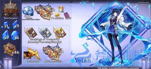 原神星螺是谁的突破材料 星螺作用讲解