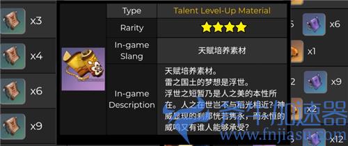原神宵宫突破材料要什么 天赋升级素材一览