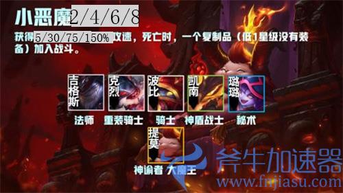 云顶之弈s5.5小恶魔怎么凑8个 需要小恶魔转职