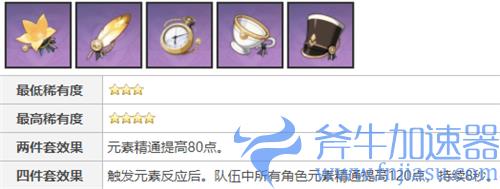 原神宵宫圣遗物搭配推荐 主词条属性刷哪个好