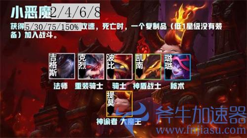 云顶之弈小恶魔有哪些英雄 小恶魔都有谁最新