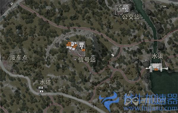 暗区突围北部山区地图04