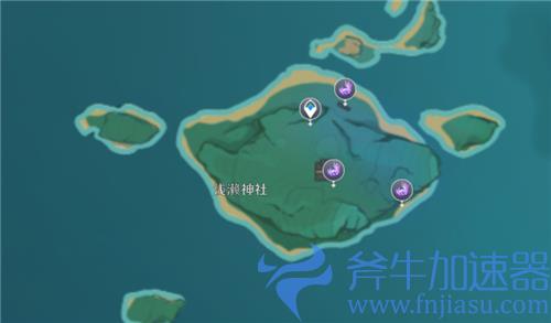 原神清籁岛雷神瞳位置分布图