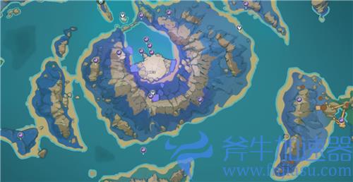 原神清籁岛雷神瞳位置分布图