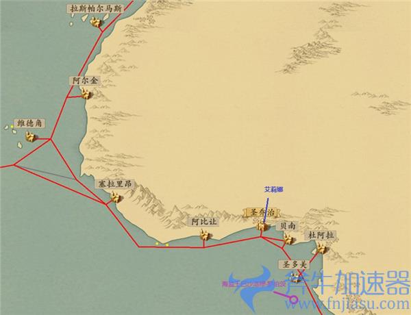 梦回大航海神秘舰队位置04