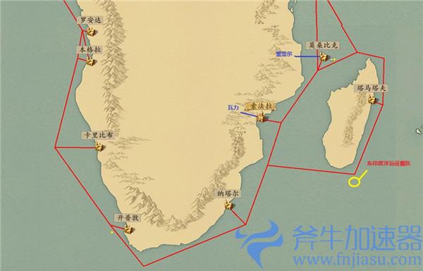 梦回大航海神秘舰队位置05