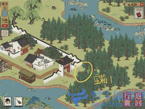 江南百景图苏州府虎丘宝箱钥匙位置大全