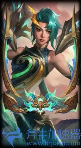 lol神龙尊者卡莎原画预览