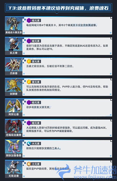 数码宝贝新世纪强度排行 培养哪个数码宝贝最强