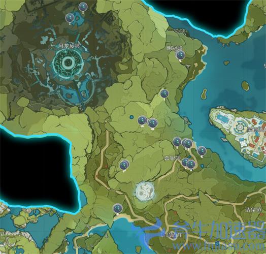原神小灯草分布图 小灯草在哪里采集