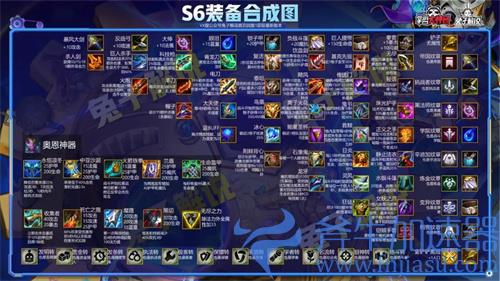 云顶之弈s6装备改动 装备合成表