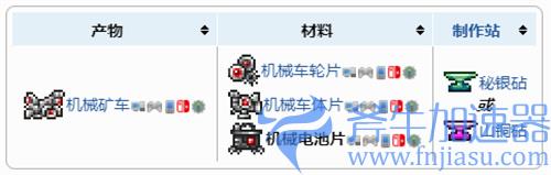 泰拉瑞亚1.4机械矿车怎么合成 获得方法介绍