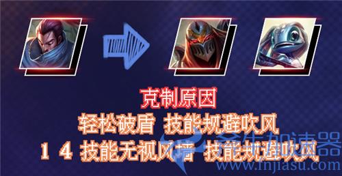 英雄联盟手游中单英雄克制关系表