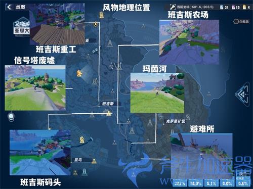 幻塔班吉斯避难所在哪里 班吉斯避难所坐标一览