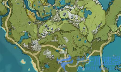 原神清心采集点在哪里 清心分布图一览