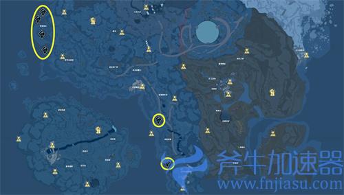 幻塔雷鳗哪里最多 雷鳗分布位置图