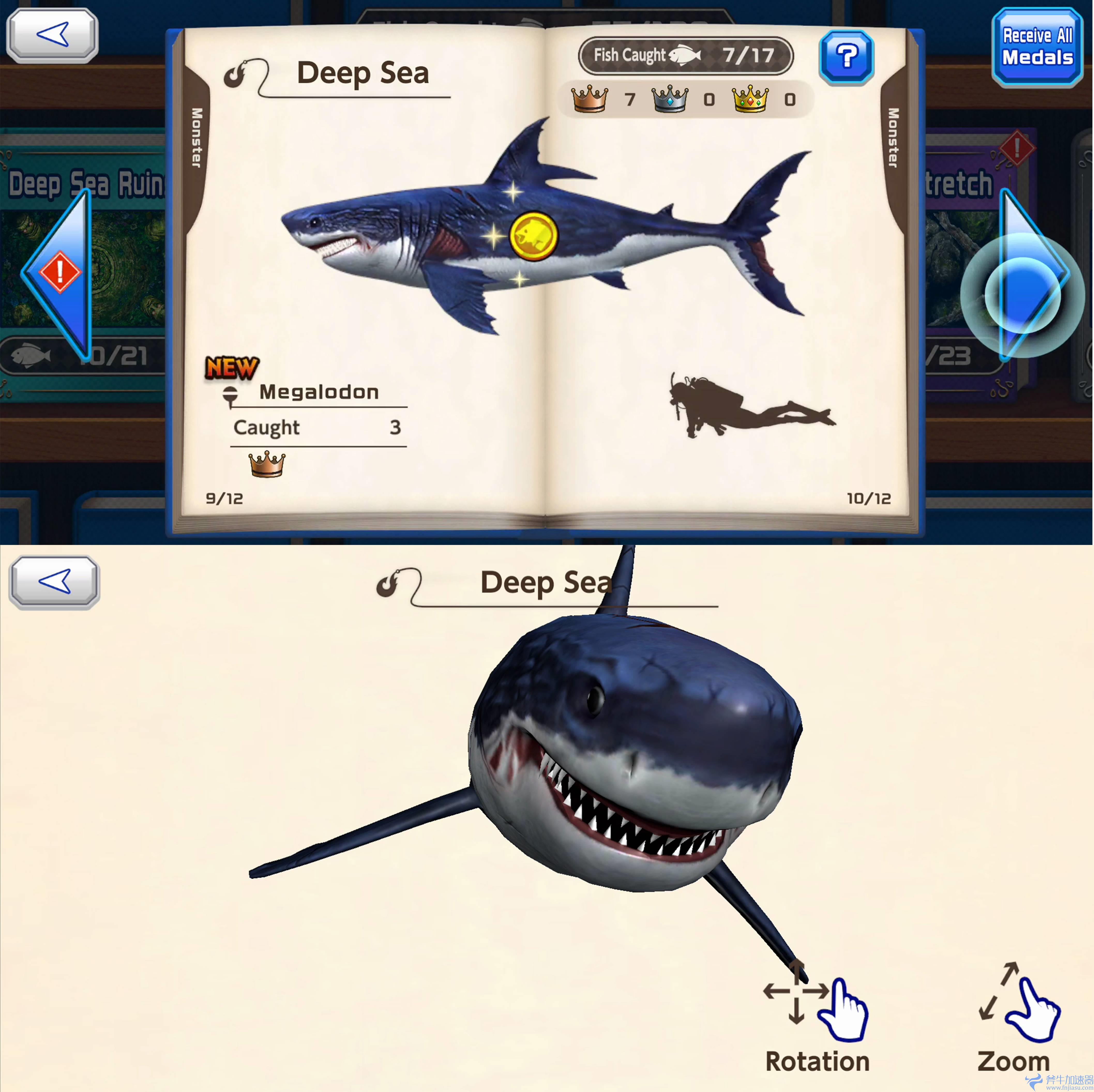 人气钓鱼模拟游戏《Ace Angler》正式推出手游!一起在《Ace Angler Fishing Spirits M》